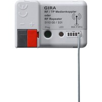 Gira 511000 RF/TP 511000 Coupleur de média/Répéteur RF KNX