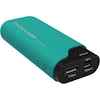 RealPower PB-5000C Powerbank with USB-C In/Out, Micro-USB In, USB Out and... (5000 mAh, 18 Wh)
