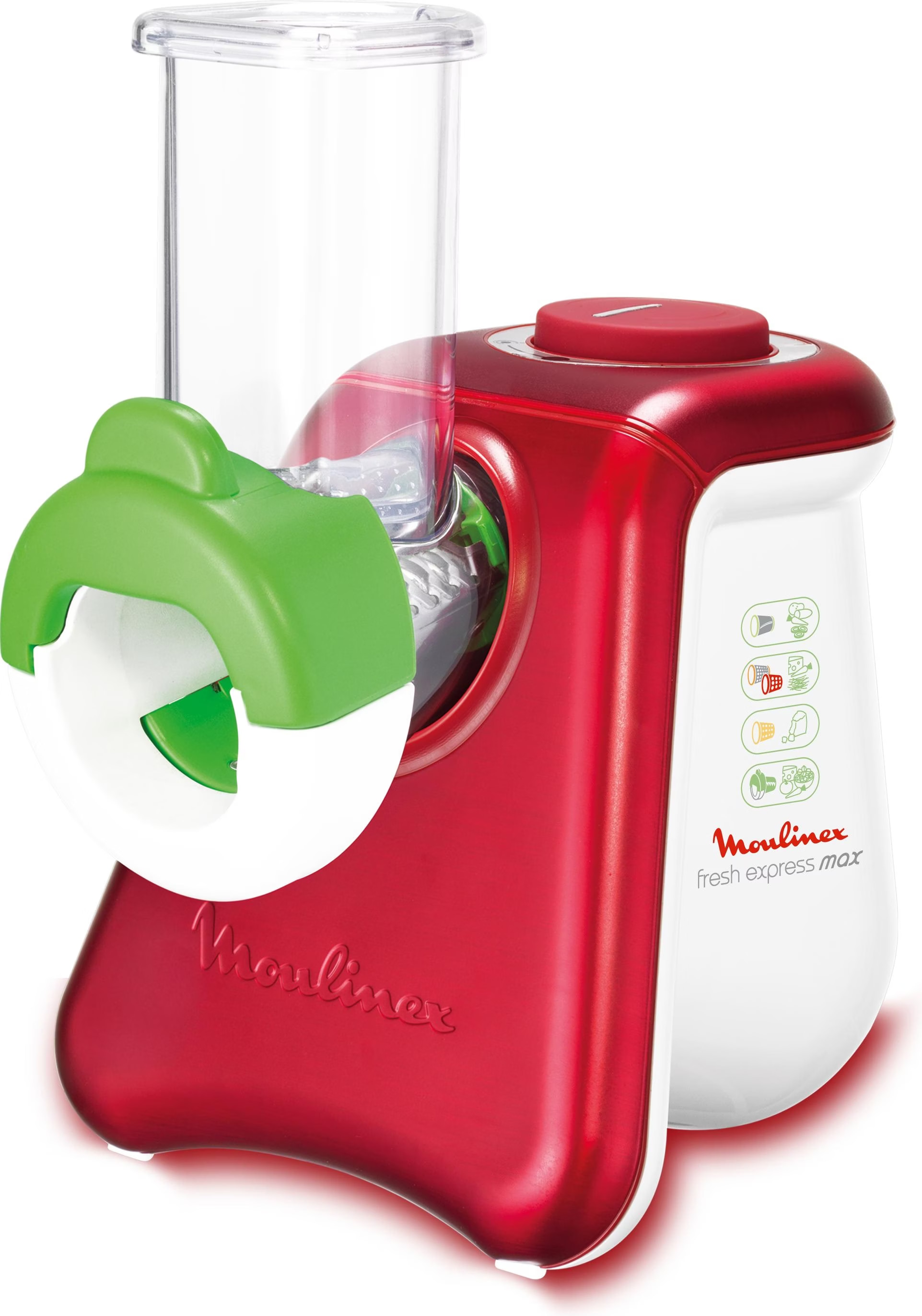 Moulinex Fresh Express Max chopper (DJ8115), red/white