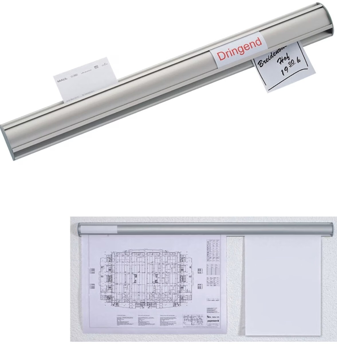 Binario in alluminio Fami 1000x60x66mm per banchi da lavoro [FBL98101000
