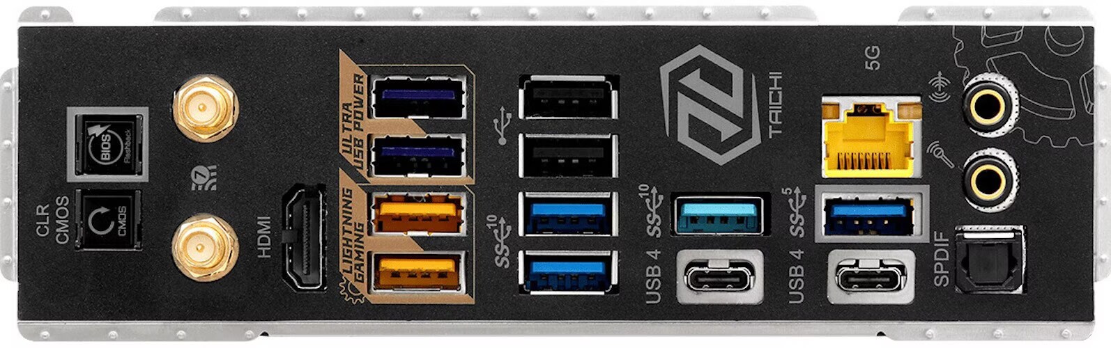 未使用 AMD ASRock X870E TAICHI SOCKET AM5 ASRock X870E Taichi DDR5,Socket AM5 EATX Motherboard